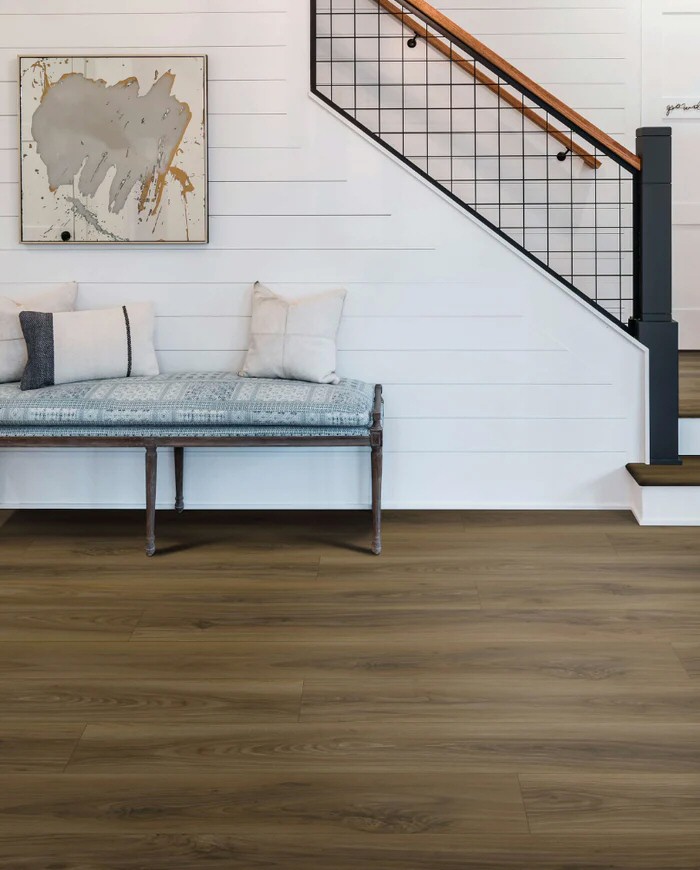 Laminate wood flooring will give you everything you seek from traditional hardwood flooring but without the higher cost. 